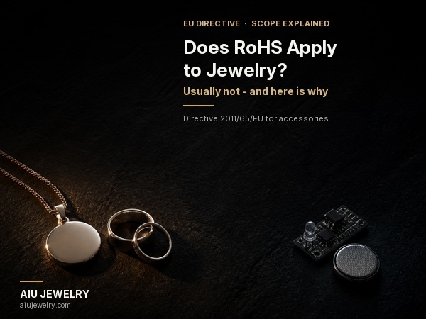 Does RoHS Apply to Jewelry? Understanding Directive 2011/65/EU for Fashion Accessories