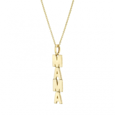 Custom personalized jewelry alphabet real 18k gold plated 925 sterling silver pendant letter necklace