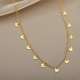 Manufacture fashion jewelry women real 14k 18k gold plated small charm butterfly choker necklace