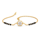 Manufacture fashion bracelet design pvd gold plated stainless steel rose jewerly bracelet