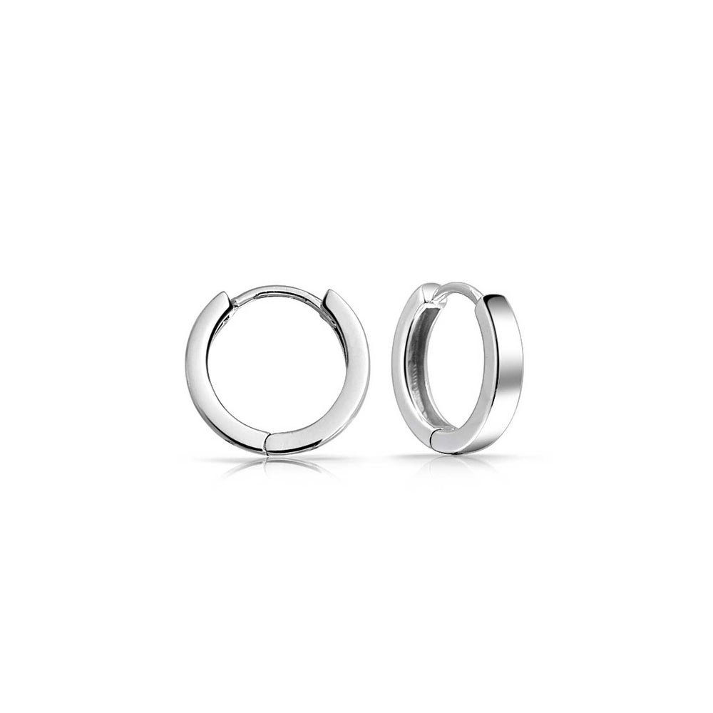 Stylish stainless steel Huggies earrings, 316 stainless steel minimalist earrings for men and women
