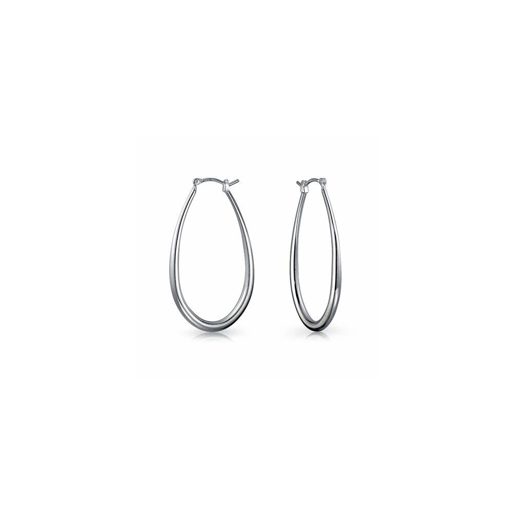 sterling silver earring hoops Minimalist stylish and elegant earrings