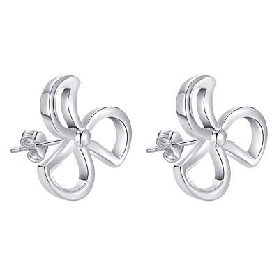 wholesale stud earrings 925 sterling silver flower stud earring