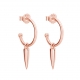 Custom exquisite sword earrings 925 silver sword earrings for women