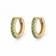 Fashion 925 Sterling Silver Earrings Jewelry Custom Gold Plated Huggies Earrings
