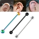 G23 Titanium Oxide Piercing Jewelry, hypoallergenic never fades wearing piercing bridge