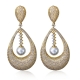 Gorgeous vintage pendant earrings, vintage jewelry for women