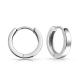 Stylish stainless steel Huggies earrings, 316 stainless steel minimalist earrings for men and women