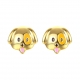 Cute fashion  little dog stud earring,kid jewelry dog earring Sterling Silver 925 Jewellery 