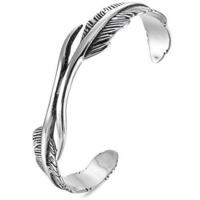 Fashion Jewelry antique silver Cuff Bracelet Bangle Waterproof Adjustable Opening Bangles