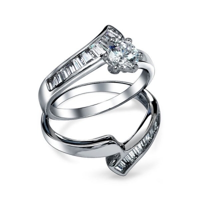 结婚银戒指