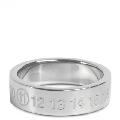 Custom fashion jewelry high quality 925 sterling silver band men rings engraved number silver ring