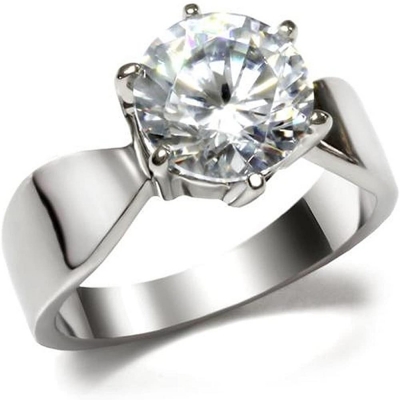 制造高品质的宝石戒指时尚男士珠宝大立方氧化锆不锈钢戒指