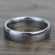 Customized high quality fashion jewelry unique Domed Twisted patterned Damascus steel men ring