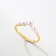 制造妇女珠宝高级珠宝真的925纯银蜻蜓可调戒指
