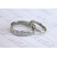 制造高品质珠宝定制设计成长年轮复古复古925纯银带戒指