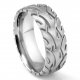 制造商镌刻独特设计时尚男士珠宝高品质不锈钢胎圈戒指