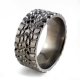 Manufacturer engraved unique design fashion men jewelry high quality stainless steel tire ring