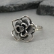 定制高品质女性珠宝独特的设计爱情浪漫玫瑰镀金缎哑光玫瑰花戒指