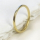 Custom real solid 9k 10k 14k gold rings high quality classic mirror polished blank smooth plain gold rings