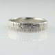 Custom engraved concrete hammered texture silver band ring high quality 925 sterling silver jewelry men‘s rings silver