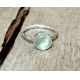 制造商妇女珠宝12个月诞生石天然水钻高品质925纯银戒指宝石