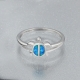 制造高品质设计珠宝海洋生活珍珠母纯银龟戒指