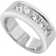 Manufacturer men jewelry high quality stone inlay channel brushed stainless steel cubic zirconia rings