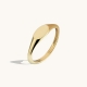 Manufacturer classic ring band engraved fine jewelry custom high quality real 14k solid gold ring